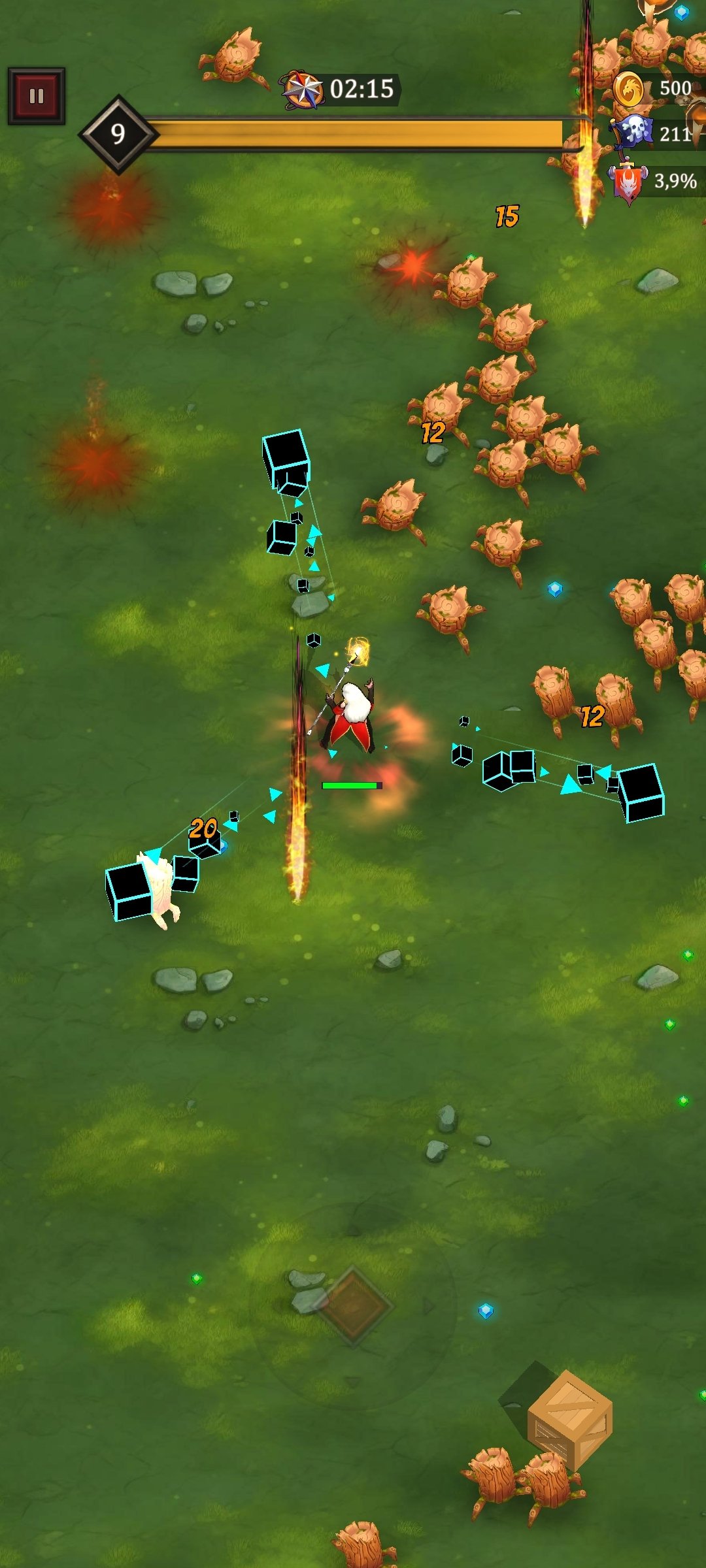 Legend of Survivors 安卓版 游戏角色 截图