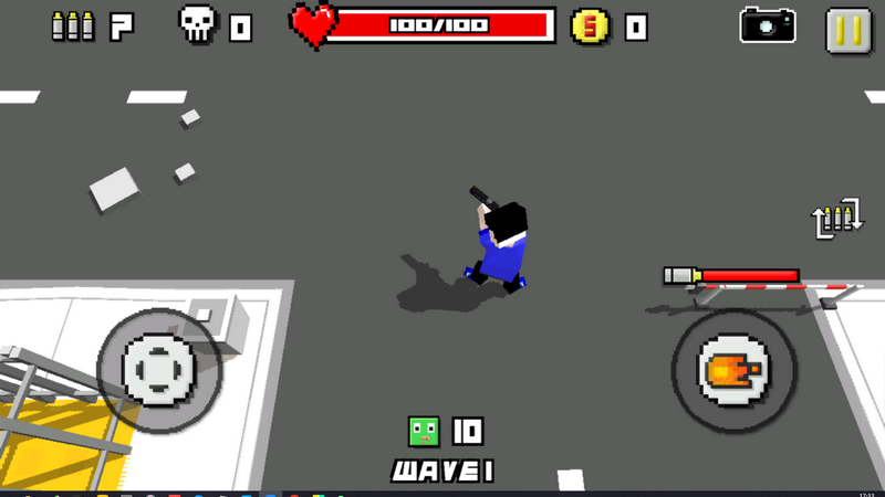 僵尸突围血与混乱最新版中文版下载(Zombie Breakout Blood & Chaos)中文界面和战斗画面