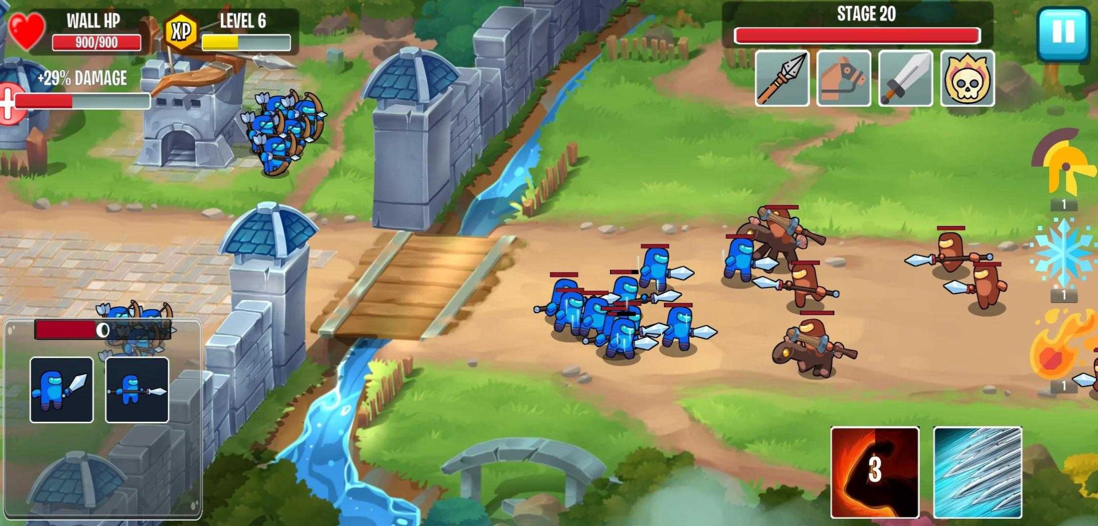 Warriors Defend游戏中文版 Warriors Defend游戏中文版