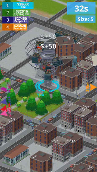 龙卷风大作战全汉化安卓版(Tornado.io) 龙卷风大作战全汉化安卓版(Tornado.io)