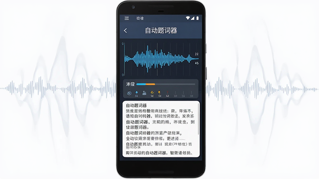 一幅AI生成的图片,画面主体是一部安卓手机,手机屏幕上显示