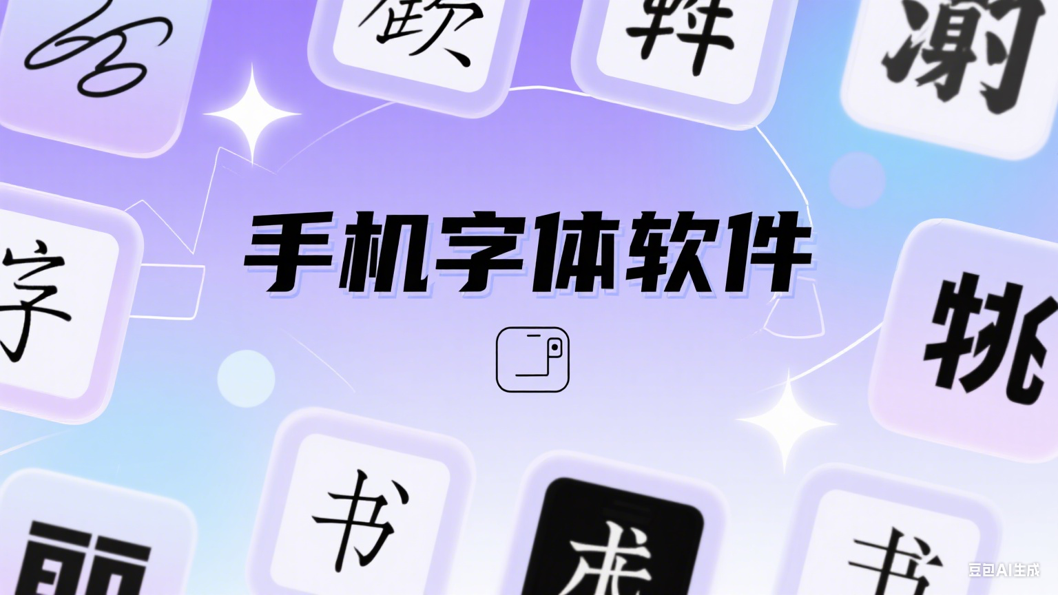 百耀字体app手机版下载后字体替换效果展示 手机屏幕实拍
