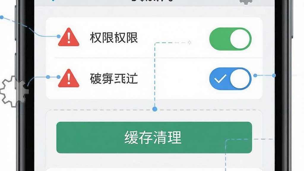 一张信息图风格图片,主体为手机屏幕展示