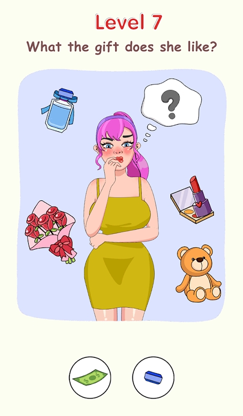 ���Է��ּ��ֵ�DOPƴͼ��Ϸ���İ棨Brain Find Tricky DOP Puzzle��
