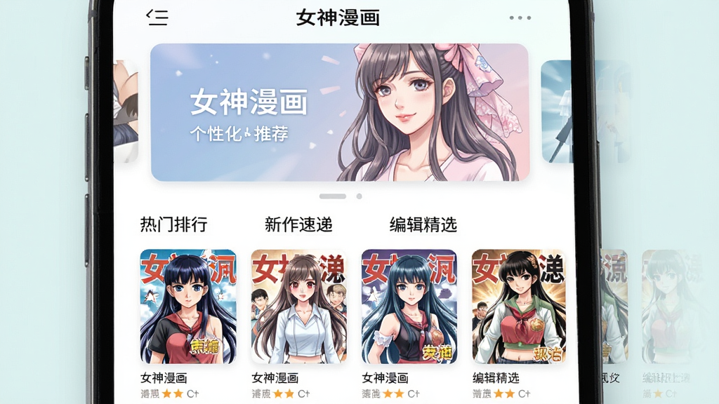 手机屏幕展示