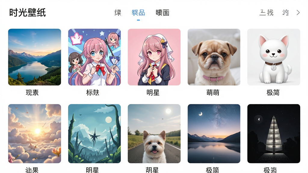 һ��չʾ�ֻ���ֽӦ�÷�������ͼƬ����������Ϊ
