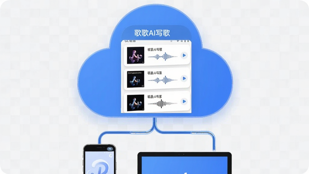 ����������һ���ƶ˴洢��ͼ�꣬ͼ������ʾ�����AIд�衱����Ʒ�б����棬�б����ж��׸�����Ƭ���в��Ű�ť�벨��ͼ���ƶ�ͼ���·��������ֻ�����ԣ�������ǳ��ɫ���񣬲���Ϊ���½ṹ�����Ϊ��Լ�Ƽ��磬ϸ���Ͽ�Ƭ������΢ͶӰ�����ʸɾ����޶���Ԫ��