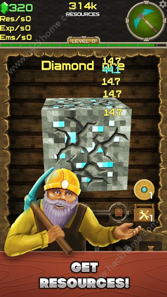 ���ȵ����ɽ2���İ�׿�棨Clicker Mine Mania 2��