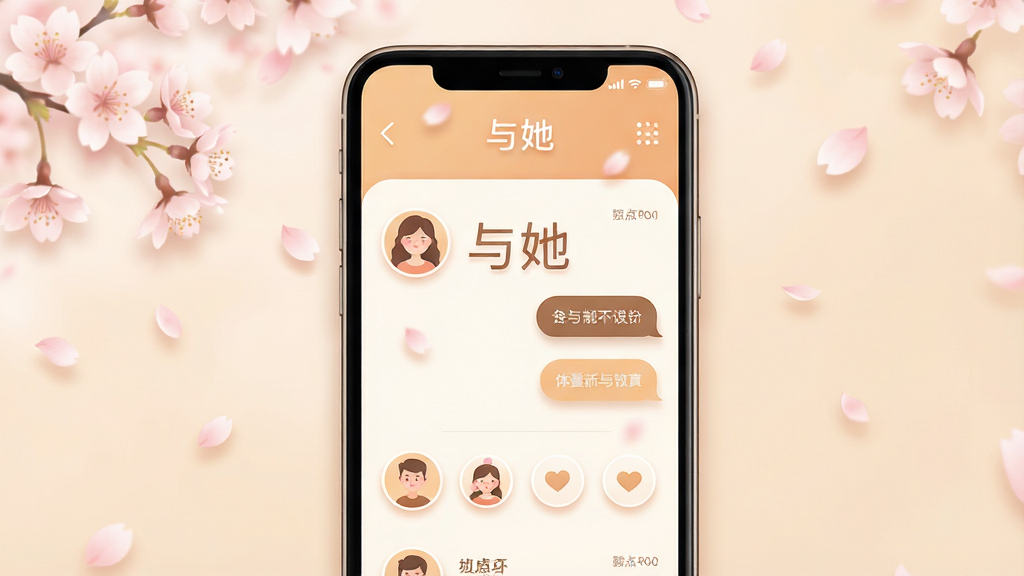 一张展示手机屏幕的图片,屏幕中央显示