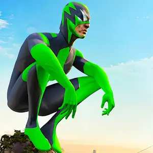 ��������Ӣ�ۣ�ά��˹(Ninja Frog Rope Hero: Vegas)3.2.8 ��������Ӣ��