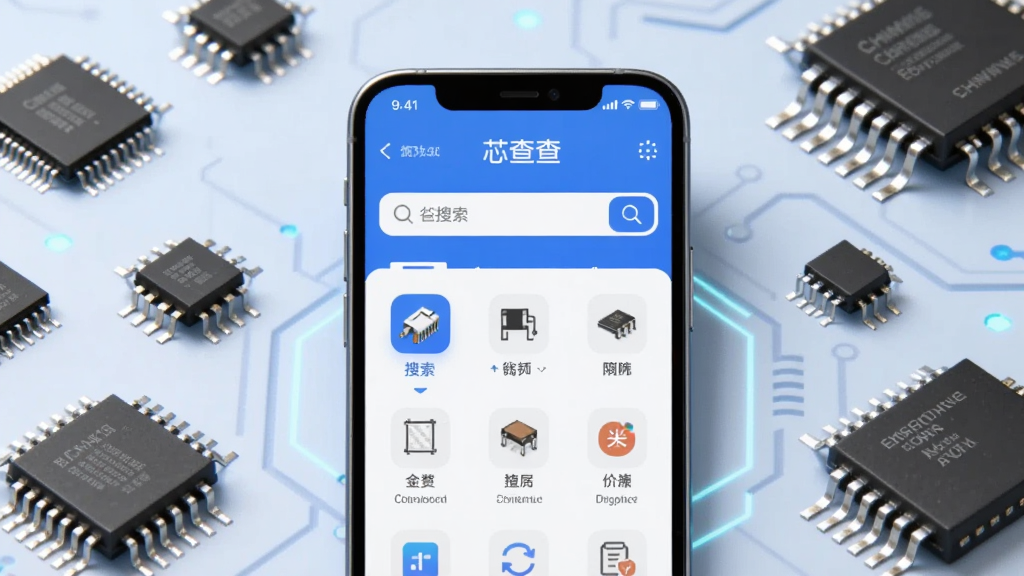 画面中央放置一部智能手机,手机屏幕显示