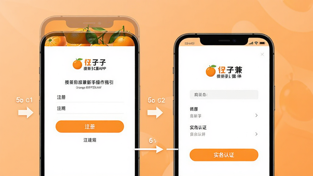 һ�ų��Ӽ����ֲ���ָ����ʾ��ͼ������չʾ�ֻ���Ļ�г��Ӽ�APP��ע��ҳ���ʵ����֤ҳ�沢����ʾ��ҳ�����������Ĳ����źͼ�ͷָ�������Ӽ��־λ��ҳ�涥��������Ϊ��͵ĳ�ɫ������������ˣ������������ɾ����޶���Ԫ��