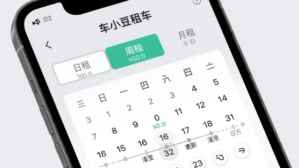 ��С���⳵����ѡ��ҳ�棬�ֻ���Ļ��ʾ���⡢���⡢����ѡ��Լ�����ѡ��ؼ�������Ϊ���ǳ��ɫ������Ϊ���½ṹ�����Ϊ���¼�Լ�ƶ�����ƣ�ϸ�ڰ����۸�������ʱ�����ʶ�����ʸɾ��������޶���Ԫ�أ������д��С���С���⳵������