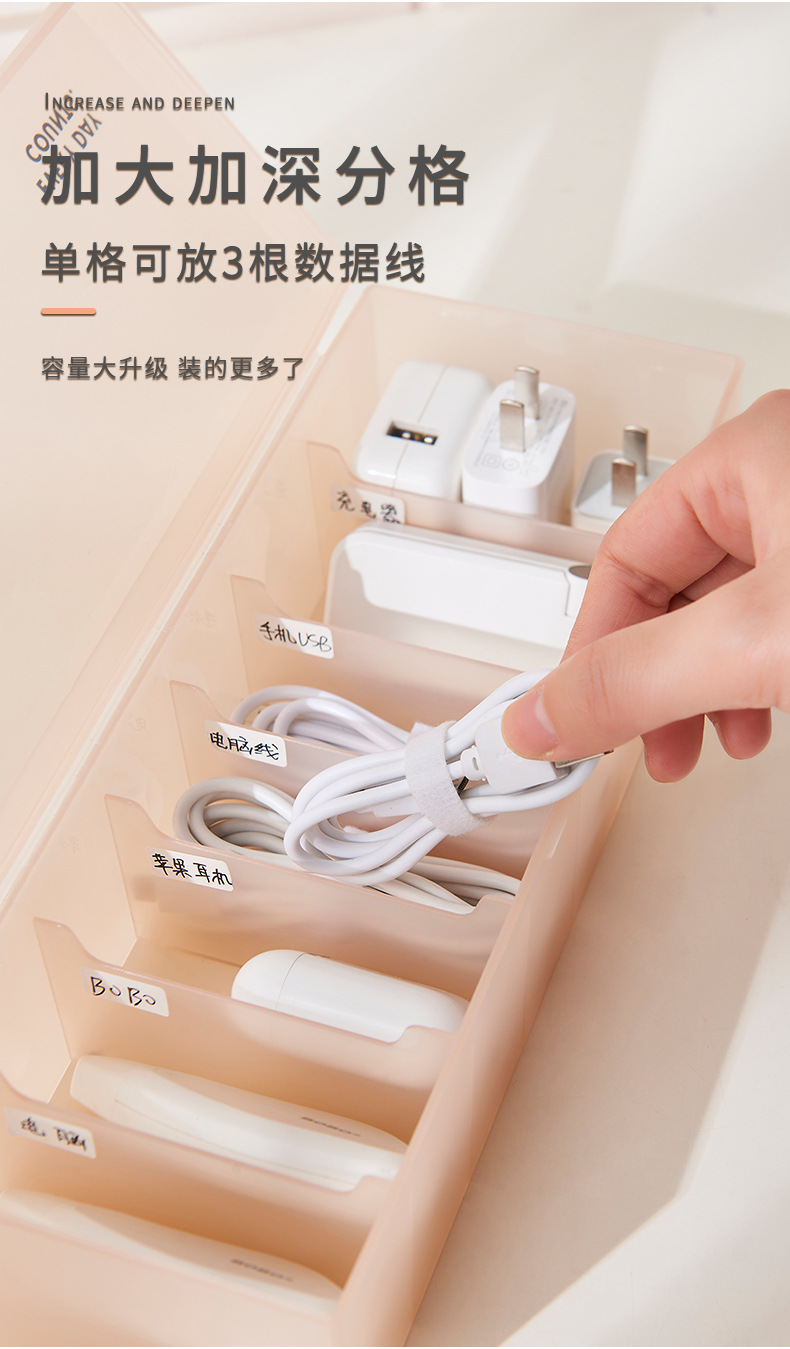 sm精选实用好物 充电头 理线盒 配图