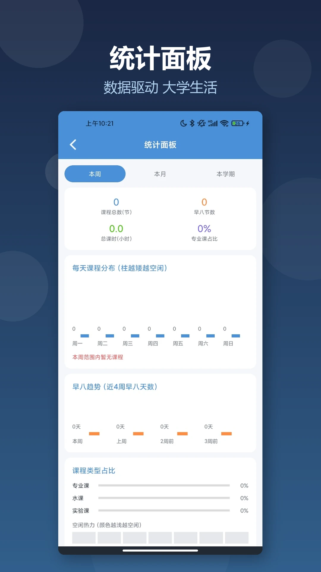 早八课程表1.0.0 课程管理助手