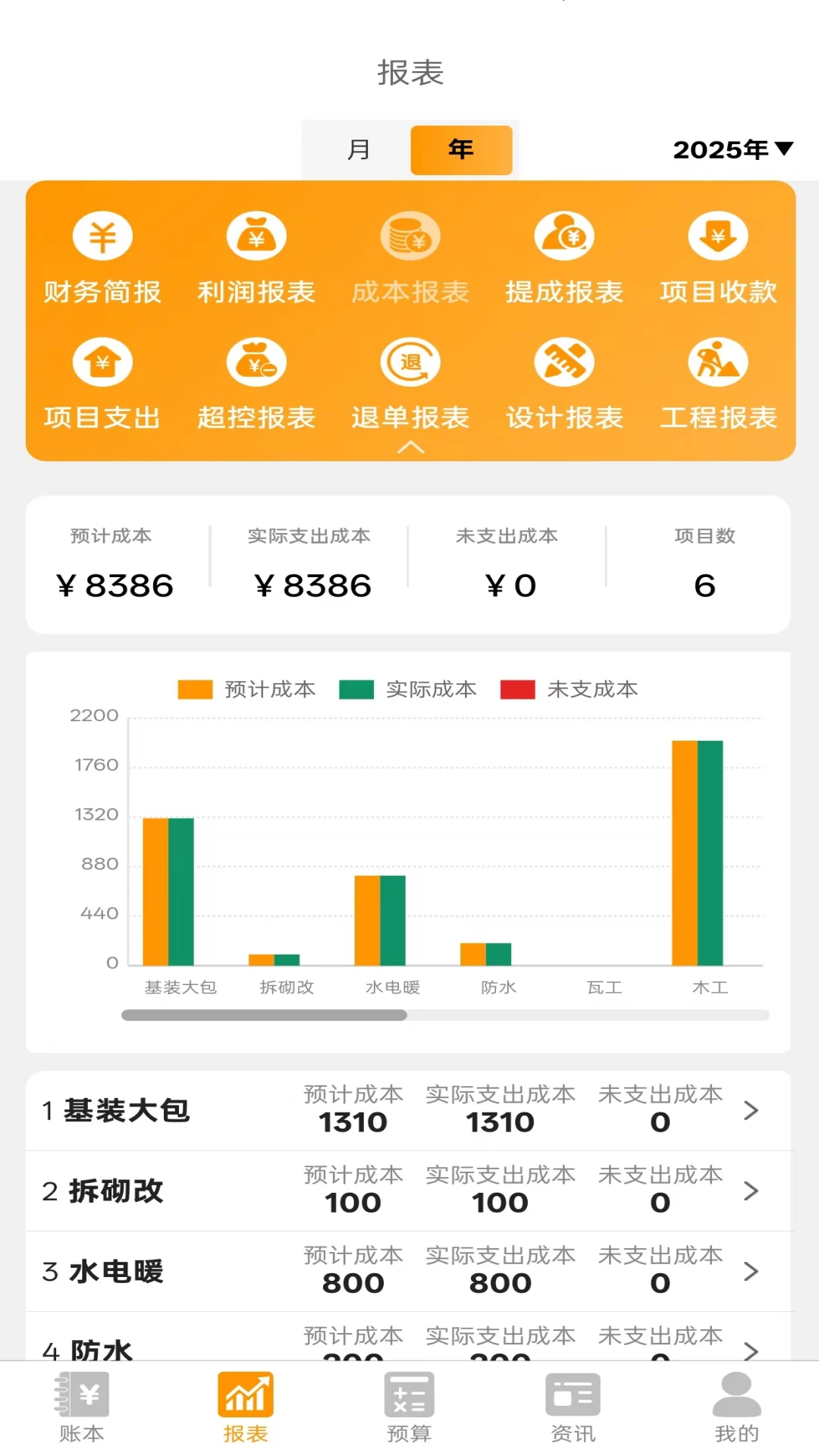 装企财多多2.5.0 装修财务管家