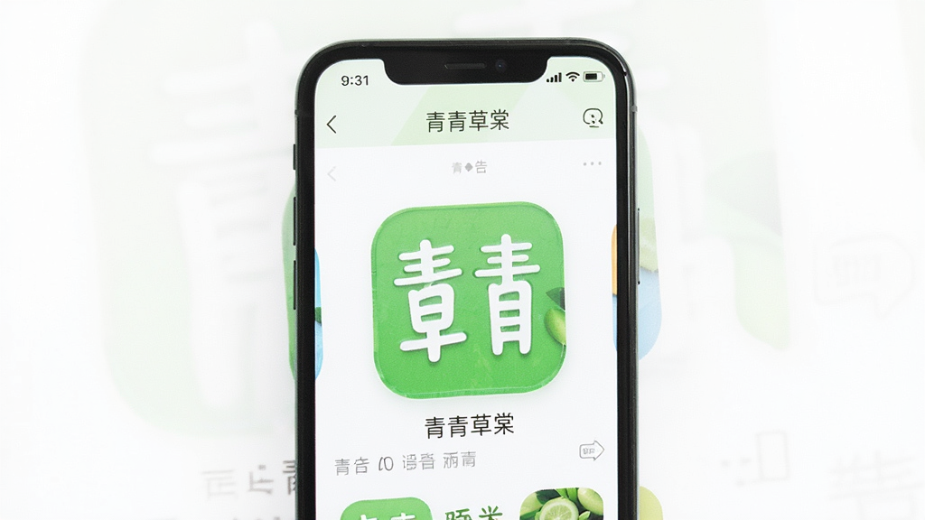 青青草棠清爽界面无广告展示,主体为手机屏幕特写,布局为屏幕中央显示青青草棠应用内页、四周留白,排版居中对称,风格为清新浅色系,细节包括白色背景、浅绿点缀、无广告弹窗标识,画质干净清晰,无多余元素