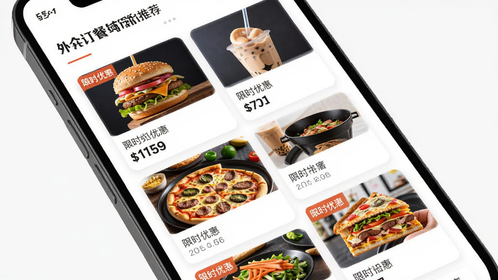 ���������ؼ�ÿ���ؼ��Ƽ�ҳ�棬��������Ϊ�ֻ���Ļ����Ļ����ʾ�����ʳ��Ƭ��ÿ�ſ�Ƭ����ʳ��ͼƬ���۸��ǩ����ʱ�Ż�����������Ϊ��������б������Ϊ���¼�Լ��ϸ�ڰ����������̲衢��������ʳ����ͼ�����ʸ��壬�ɾ�������Ԫ�ء�