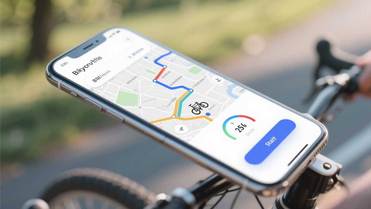 Bike Tracker自行车助手app官方版 骑行轨迹记录功能界面截图