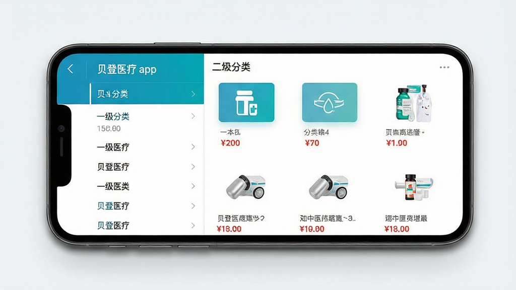 ����ҽ��app��Ʒ����ҳ��չʾͼ����������Ϊ�ֻ���Ļ����Ļ��չʾ����ҽ��Ӧ�õ���Ʒ������棬���Ϊһ�������б����Ҳ�Ϊ��������ͼ������Ʒ����ͼ�����ֲ������ҷ����Ű棬���Ϊ��ˬҽ�Ʒ��ϸ�ڰ����������ơ���ƷСͼ���۸����֣����ʸ��壬����ɾ����޶���Ԫ��