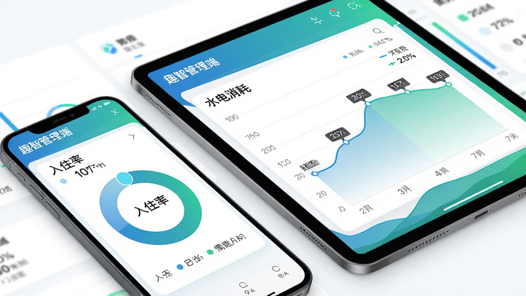 主体为手机和平板并排展示