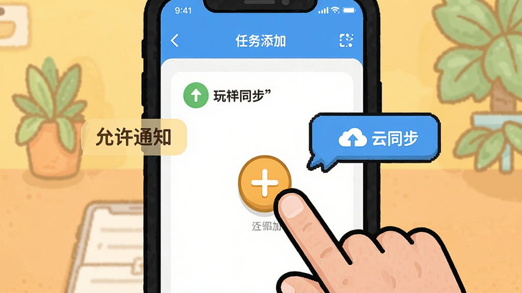 ���嵥���ֲ���ʾ��ͼ���ֻ���Ļ��ʾ�������ӽ��棬��ָ����ӺŰ�ť���Ա߱�ע