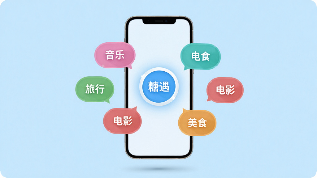 ����������Ȥƥ�书�ܽ��棬������һ���ֻ�������ǳ��ɫ�������룬��Ļ��ʾ�����ɫ��Ȥ��ǩ�����֡����С���Ӱ����ʳ����ǩ��������ʽ�������У�����һ�����ݱ�����ѡ�У��������������죬���־��жԳƣ�ϸ�ڸɾ��������������޶���Ԫ��