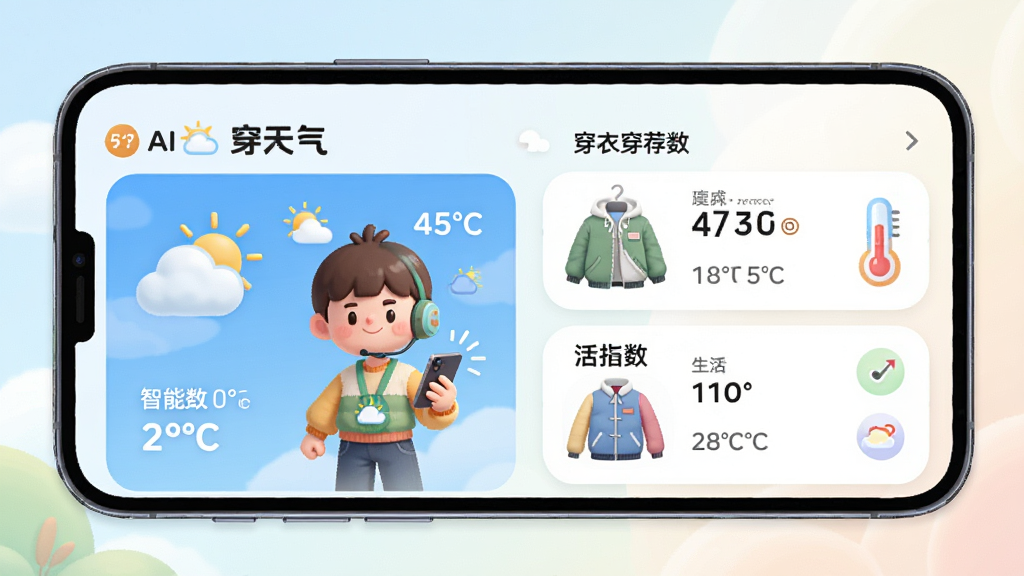 手机屏幕展示
