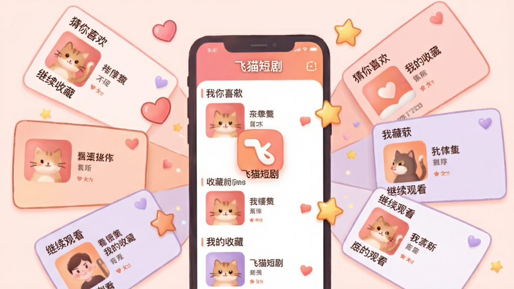 һ�����֡���è�̾硹���Ի��Ƽ����ܵĲ廭����������Ϊ�ֻ���Ļ��ʾ�Ƽ��б����ղؼ�ͼ�꣬��Χ���ư��ġ����ǵȻ���Ԫ�ء����ֲ������ķ�ɢʽ���ֻ����У��Ƽ���Ƭ������չ�������Ϊ��ů��͵Ĳ廭�磬��ɫ�Է۳���ǳ��Ϊ����ϸ�ڰ���������ϲ�������ҵ��ղء��������ۿ��������ֱ�ǩ����������������ɾ����޶���Ԫ�أ���Ļ�б�ע����è�̾硹��