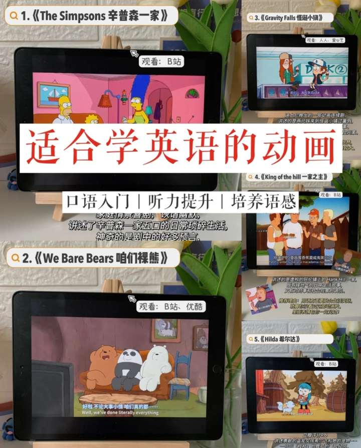 适趣卡通英语 孩子看动画学单词的场景截图 涵盖全文核心内容