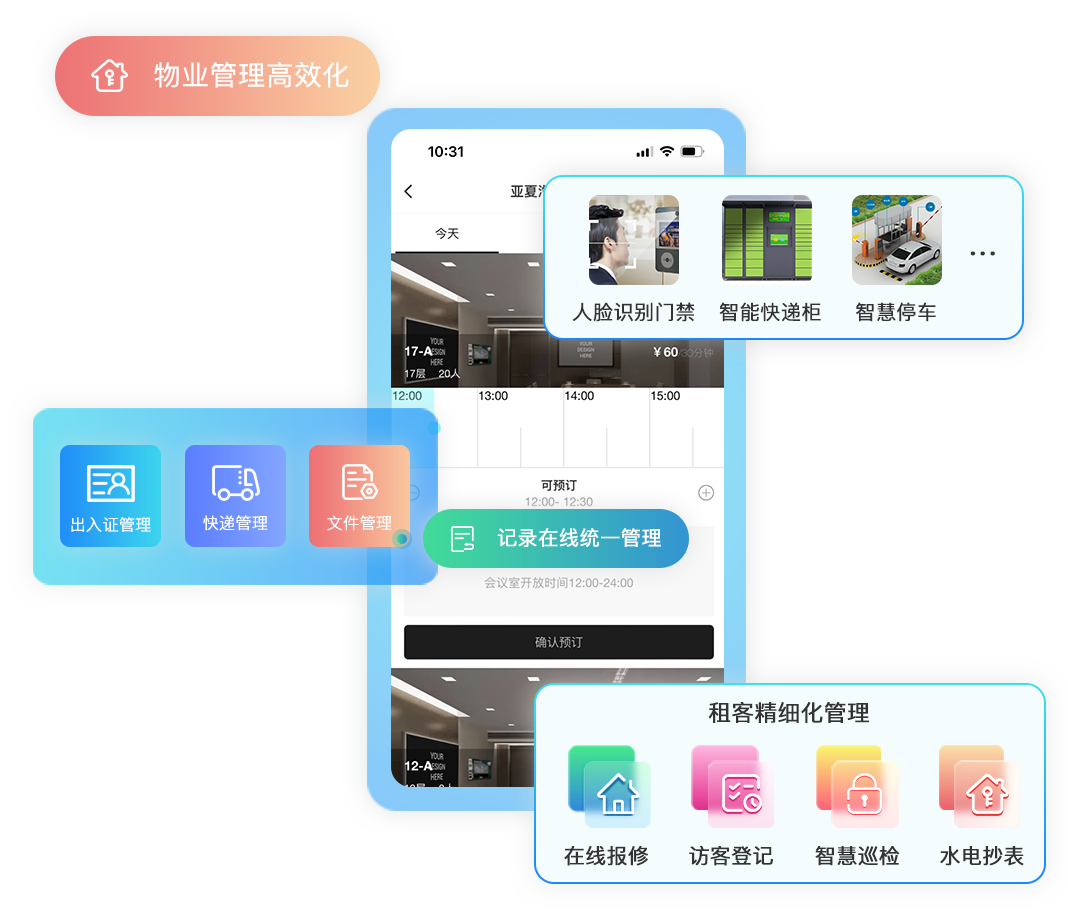 万顺王智慧管房租客档案管理与合同到期提醒功能展示