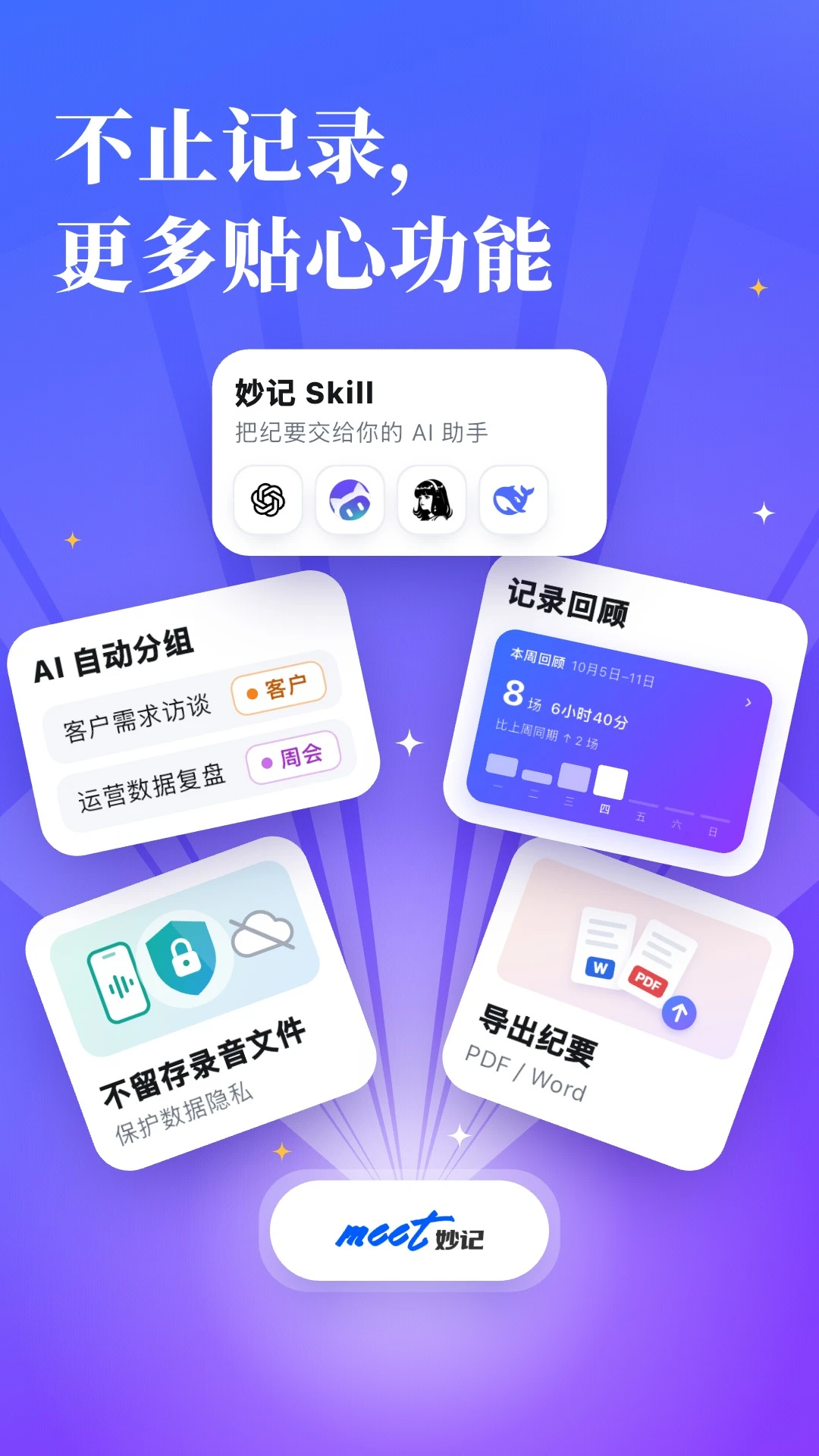 Meet妙记1.5.1 智能会议纪要