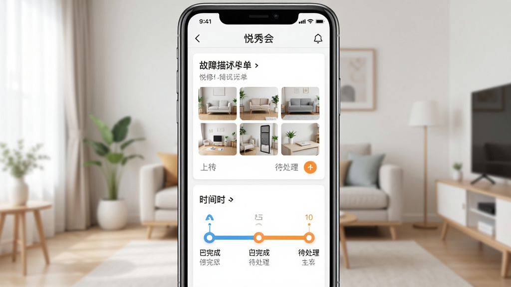 画面中央一部手机显示