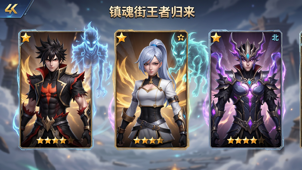 �������������߹�����ɫѡ����棬����Ϊ�������еĲ��ͱ������塢����ʦ�ŵȽ�ɫ��Ƭ���Ű���ÿ���չʾ��񣬷��Ϊ��������Ԫдʵ�ں�3D��ϸ�ڰ�����ɫ��̬���桢�ػ�����Ӱ������ϡ�ж��Ǽ���ʶ�������д����֡��������߹�����������4K�����壬�ɾ����޶���Ԫ��