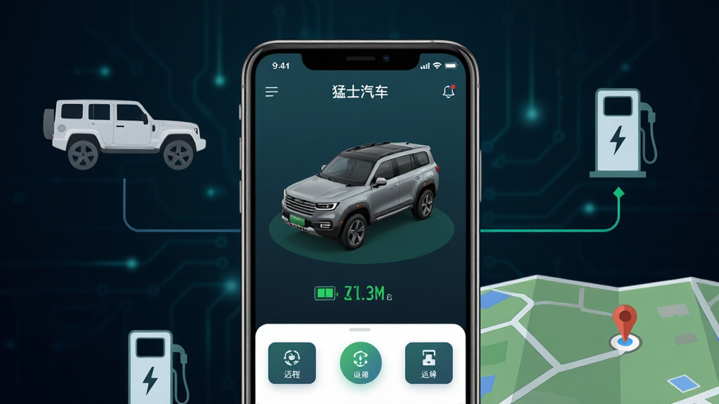 ����������һ�������ֻ�����Ļ����ʾ��ʿ����APP�ĳ������ƽ��棬�����а�������3Dģ�͡�������ʾ��Զ�̿��ư�ť���ֻ���Χ������ԽҰ�����������׮ͼ��͵�ͼ�������������ֲ��þ��жԳƹ�ͼ������Ϊ��ɫ�Ƽ��н��䡣���Ϊ�ִ���ƽ��UIչʾ���ϸ�����ֻ��߿��н������󣬽�������������ע����ʿ����������������Ϊ4K���壬����ɾ����࣬�޶���װ��Ԫ�ء�