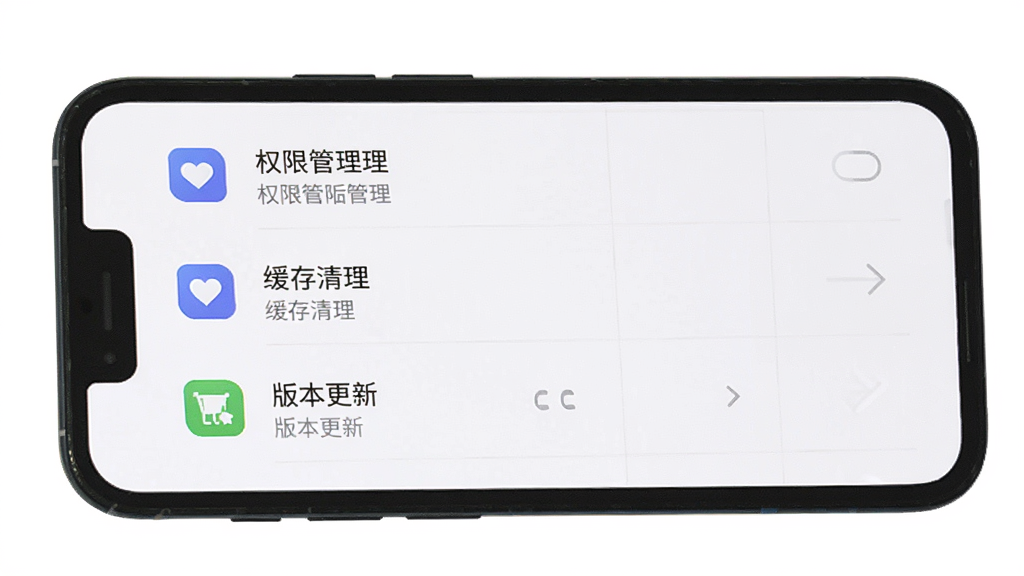 һ��չʾ����App����ҳ����ֻ���ͼ���ͼƬ���������ֻ���Ļ��ʾȨ�޹����������������汾���µ�ѡ���б�������Ϊ����ɫ�����ͼ���������Ű���������ʸɾ����޶���Ԫ��
