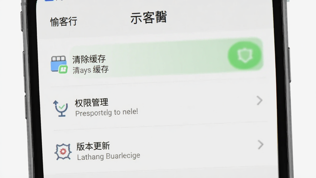 一部手机屏幕上显示