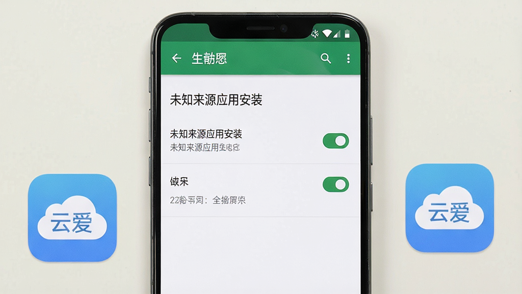 һ��չʾ�ֻ�Ӧ�ð�װȨ�����õ�ͼƬ��������һ����׿�ֻ���ʾ��δ֪��ԴӦ�ð�װ��Ȩ�޿������棬�Ա��С��ư���Ӧ��ͼ�꣬������Ϊϵͳ���ý����ͼ�����ɫ��࣬�����������ɾ��޶���Ԫ��