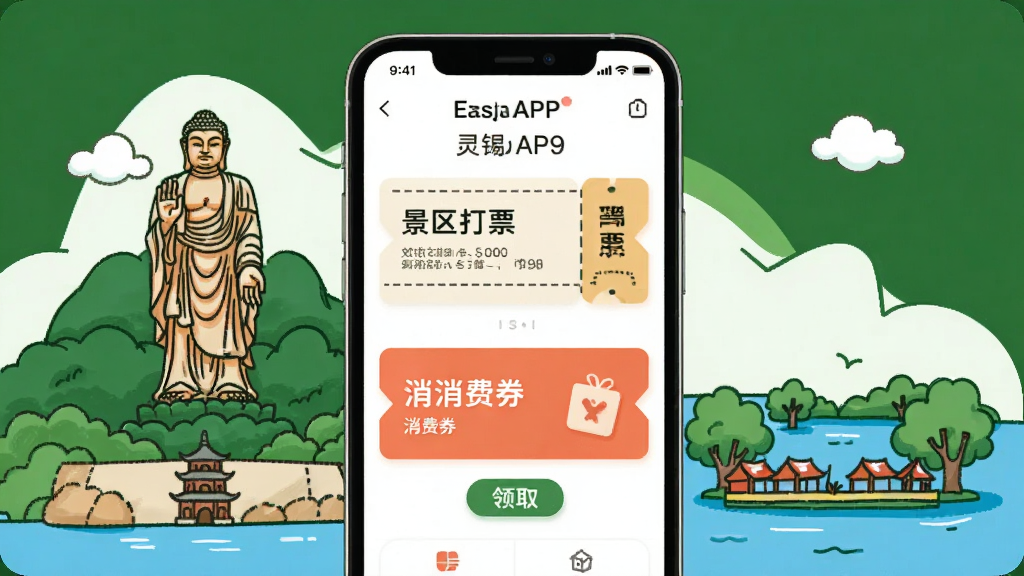 һ������APP��������ҳ��Ĵ���廭�����������ֻ���ʾ������Ʊ������ȯ��ȡ���棬��Χ������������������������ɽ�����ͷ侵ļ�ʻ�Ԫ�أ����������죬���ʸ��壬�ɾ����޶���Ԫ��