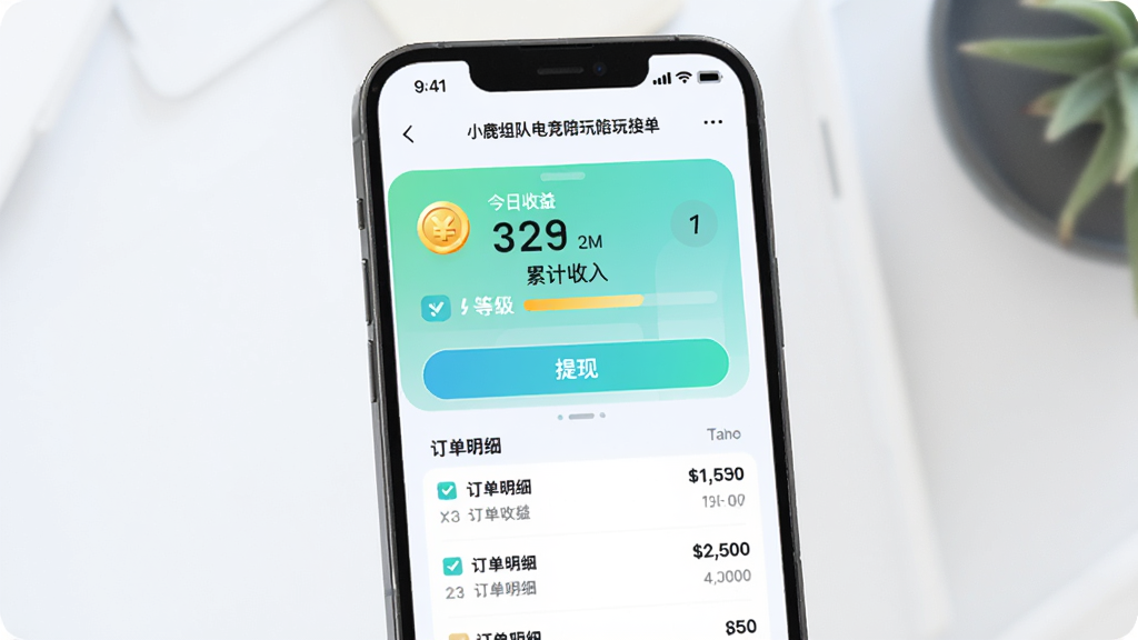 С¹��ӵ羺��������ӵ�������棬����Ϊ�ֻ���ĻչʾǮ��ҳ�棬�����������桢�ۼ����롢���ְ�ť�Ͷ�����ϸ�б�������Ϊ���½ṹ�����Ϊ����ǳɫ����磬ϸ�ڰ������ͼ��͵ȼ��������������������ɾ����޶���Ԫ��