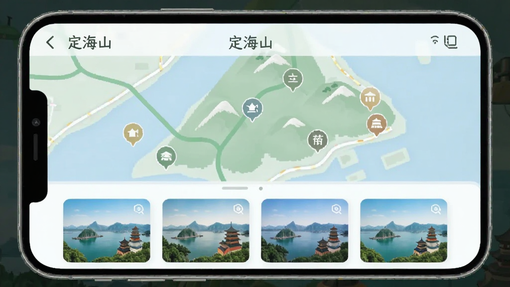 手机屏幕展示