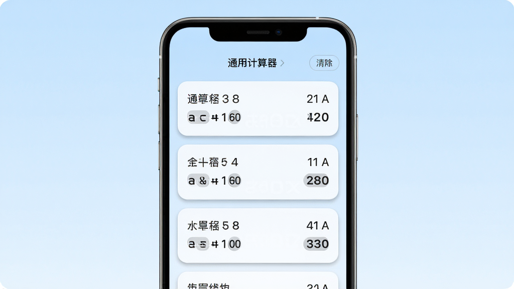 主体为手机界面展示