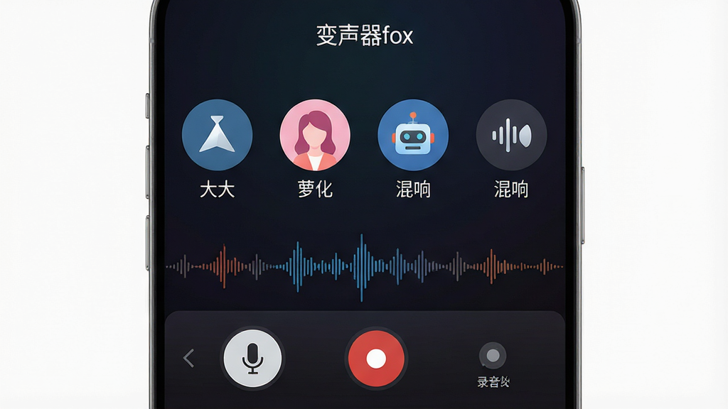 һ��չʾ������fox������������ֻ���Ļ��ͼ��������������ɫ���䱳����Ӧ�ý��棬������ʾ�������ơ�������fox�����в�����Բ����Чͼ������塢���򡢻����ˡ�����ȣ��ײ�����˷翪����¼����ť�����岼�����������Ϊ�ִ��Ƽ���UI��ƣ�ϸ�ڰ����������ζ�̬Ч�������ʸ��壬����ɾ����޶���Ԫ��