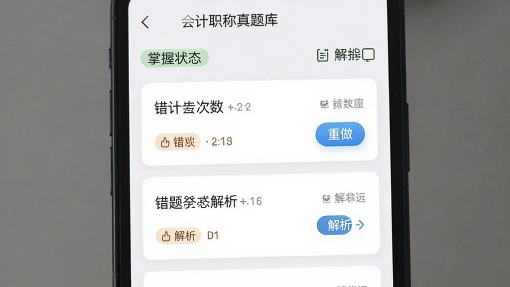 手机界面展示