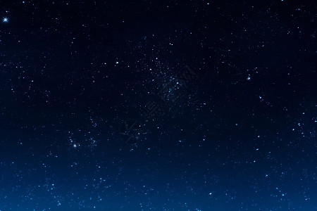 星光 夜晚天空 深蓝色 星星 约会时间 配图