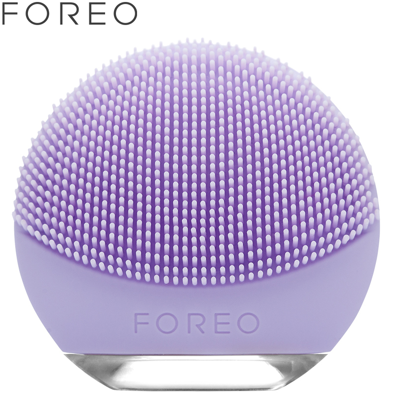 FOREO(斐珞尔)洁面仪敏感肌正确使用手法与清洁保养图