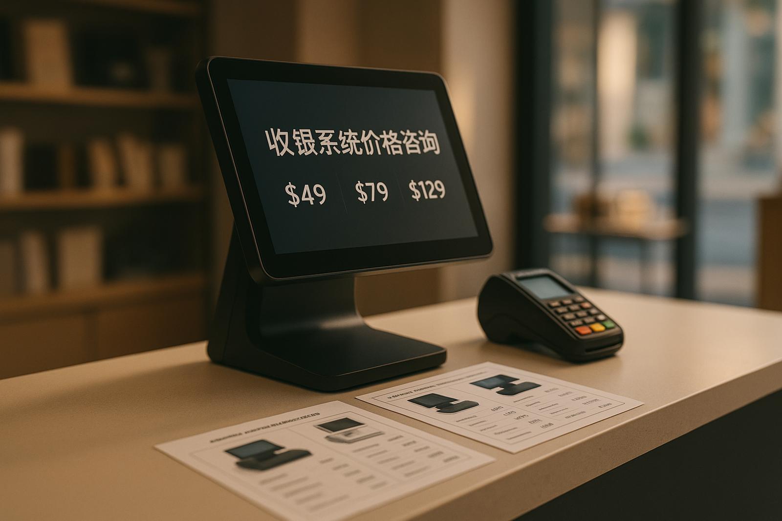 咖店收银 收银系统价格对比 收费方式避坑