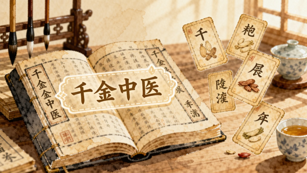 ��������Ϊһ��չ���ĹŴ���ҽ�伮����ҳ�ϸ��ֳ���ǧ����ҽ�������İ�͸����ǩ����ҳ�Ա�Ư���ż���������Ƭͼ�꣬��Ƭ��д����ҩ���ƣ�����Ϊ��͵��鷿�������бʼܺͲ豭��׺��������ů��ˮ�ʲ廭��񣬲������Ϊ�鱾�Ҳ�Ϊ������Ƭ��ϸ�ڷḻ�����ʸɾ�����