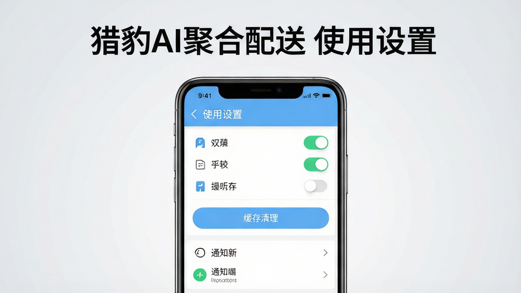 ��������Ϊһ���ֻ���Ļ��ʾӦ�����ý��棬�����а���Ȩ�޿��ء�����������ť��֪ͨѡ�����Ϊ�ֻ�����չʾ������Ϊǳ��ɫ���䣻�Ű��ϲ��þ��й�ͼ���Ϸ��������֡��Ա�AI�ۺ����� ʹ�����á������Ϊ������չʾ�磬ɫ���԰�ɫ��ǳ��Ϊ����ϸ�ڰ������ذ�ť�ĸ���״̬���б�ͼ�������ֱ�ǩ����������������ɾ����޶���Ԫ�ء�