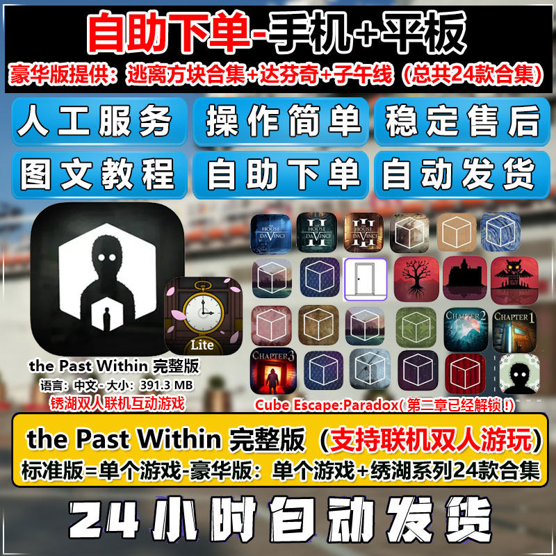 �����������ڵĹ�ȥ�ֻ��溺������Ϸ��The Past Within��˫�˽��ջ���